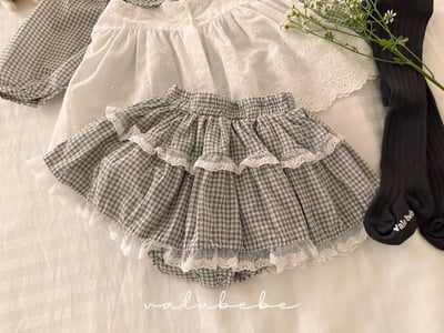 Valubebe60｜(65-80) 蕾絲花邊蛋糕包屁裙9