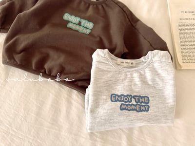 Valubebe41｜(65-90) 英字休閒上衣14