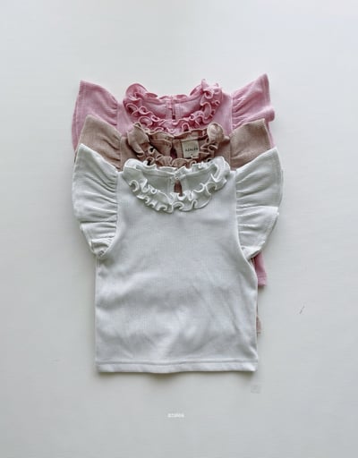 Azalea19｜(85-118cm) 蝴蝶袖花邊衣1