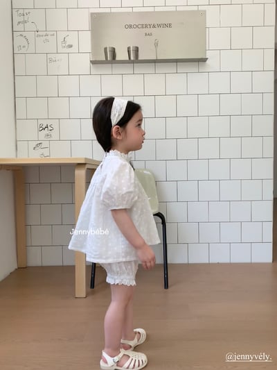 JE14｜(80-120cm) 刺繡小花套裝18