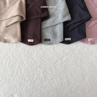 Lindo32｜(3m-18m) 素面三角圍巾7