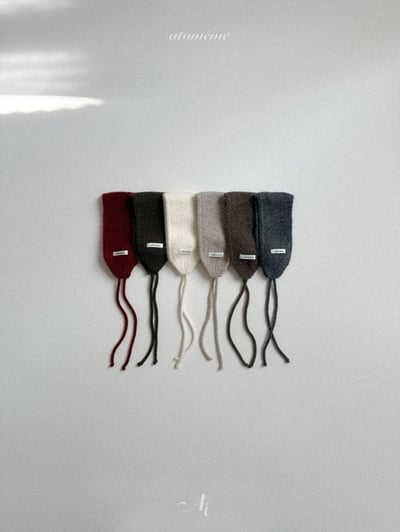 Atomeme43｜(70cm-110cm) 針織綁帶髮帶15