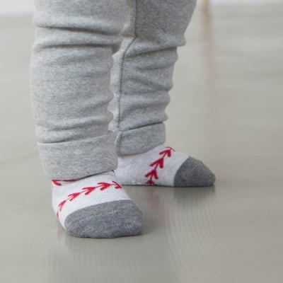 LEMONADE61｜(55cm-85cm) 1色棒球造型襪兩雙組2