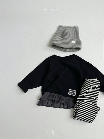 Atomeme08｜(70-110) 條紋小喇叭褲6