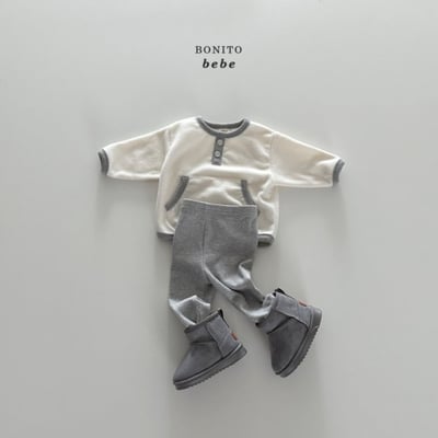 Bonito65｜(3m-18cm) 排釦撞色套裝14