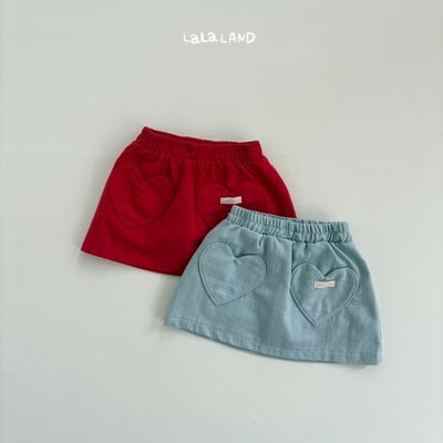 lala land75｜(75-120cm) 2色愛心口愛褲裙18