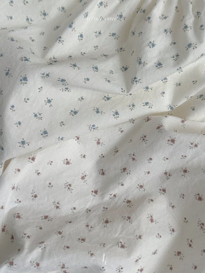 Atomeme42｜(70-110) 碎花綁帶氣球洋裝3