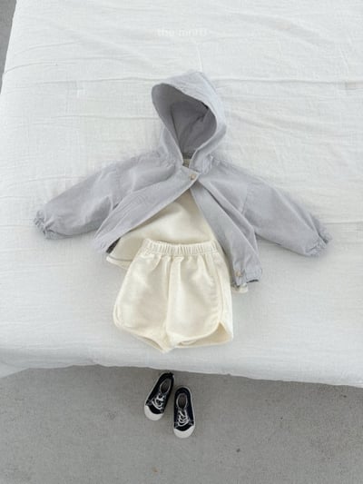 MiniRobe41｜(70-110) 休閒鈕扣連帽外套7