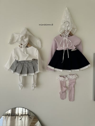 Bloom.b54｜(0m-7y) 蕾絲百褶包屁裙/褲裙8