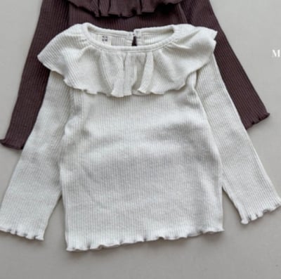 mimi market05 (65-85cm)  荷葉翻領上衣6