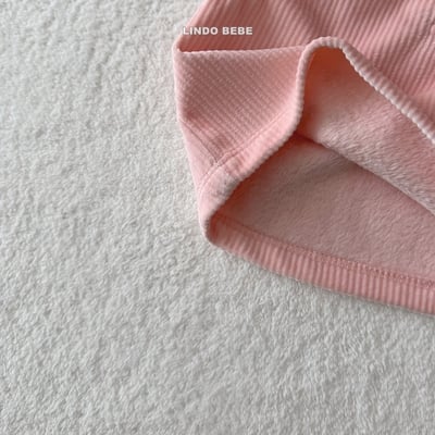 Lindo05｜(3m-18m) 燈芯絨內刷毛背心套裝2