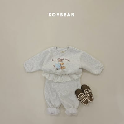 Soybean35｜(75cm-118cm) 法式印花蕾絲套裝15