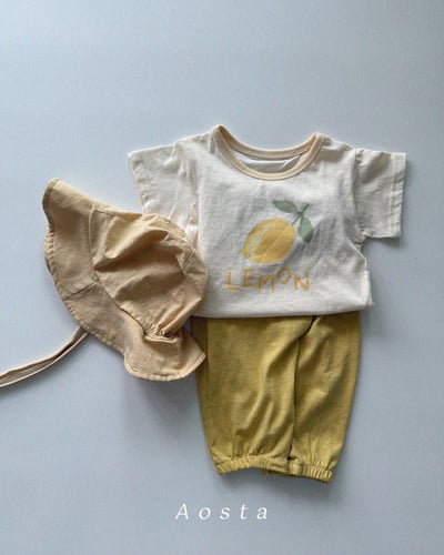 AOSTA28｜(6m-5y) 2款檸檬桃子上衣7