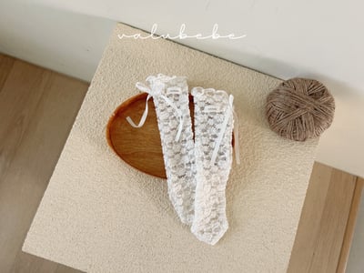 Valubebe 90｜(Free) 蝴蝶蕾絲襪6