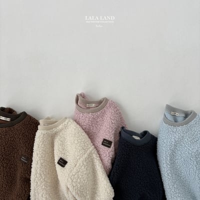lala land22｜(60cm-83cm) 5色刷毛小黑標上衣2