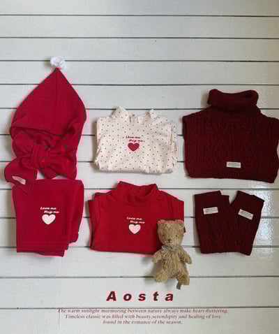 AOSTA11｜(6m-5y) 針織領背心21