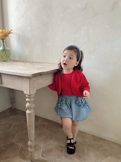 Azalea02｜(85-125cm) 荷葉邊南瓜褲19