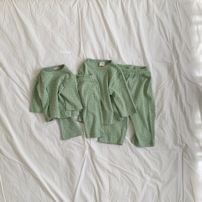 Fondue 32｜(65cm-100cm)  小碎花居家套裝5