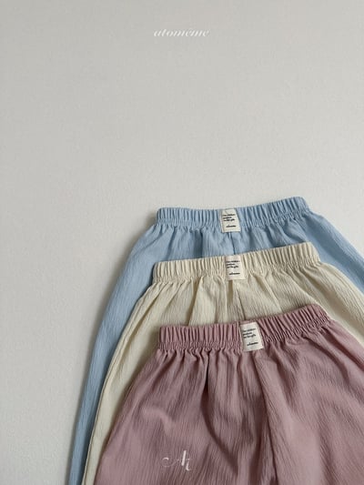 Atomeme38｜(70-110) 素面縮口褲6