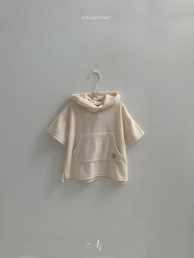 Atomeme40｜(70-110) 毛圈連帽口袋上衣3