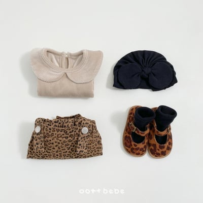 Oottbebe01｜(0m-12m) 絲絨圓領上衣16