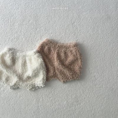 Lindo09｜(3m-18m) 毛毛蕾絲邊小短褲6