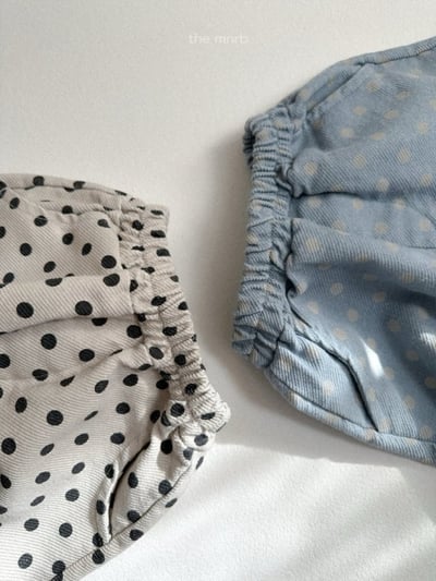 MiniRobe17｜(70-110) 波點六分短褲2