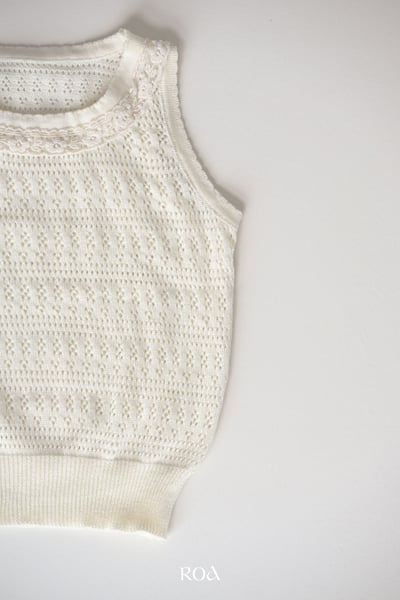 ROA05｜(6m-18m) 1色針織雕花鏤空套裝5