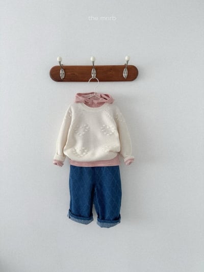 MiniRobe52｜(70-110) 愛心針織衫上衣10