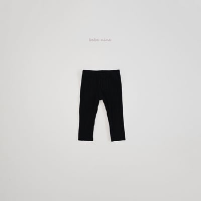 bebe nine24 (65cm-115cm) 3色保暖羅紋緊身褲10