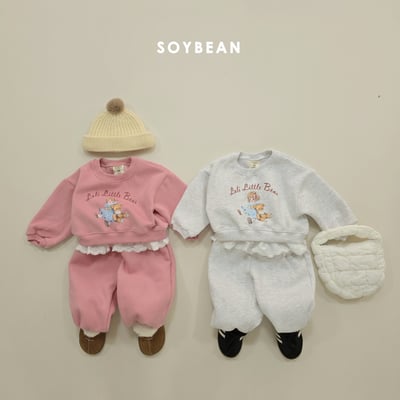 Soybean35｜(75cm-118cm) 法式印花蕾絲套裝14