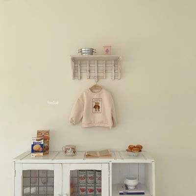 Fondue 18｜(75cm-120cm)  明信片小熊上衣6