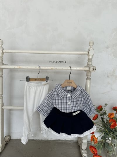 Bloom.b27｜(0m-7y) 經典格紋襯衫10
