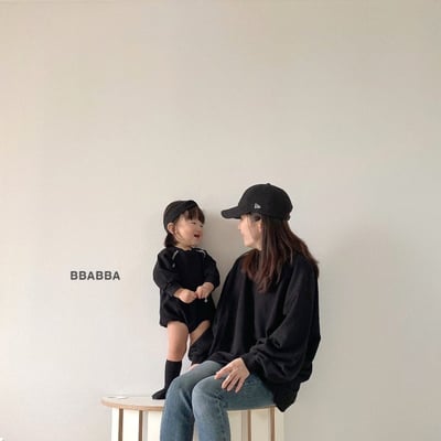 BBABBA07｜(60cm-83cm-mom) 2色休閒簡約包屁衣/休閒上衣13