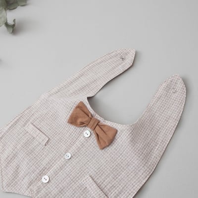 LEMONADE54｜(55cm-85cm) 2色紳士背心包屁衣含帽子21