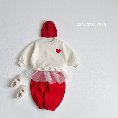 vivid32｜(78cm-125cm) 雪紡裙擺休閒縮口褲6