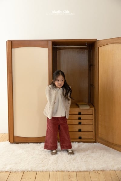 ALADIN08｜(75cm-114cm) 磨毛雙口袋直筒長褲19