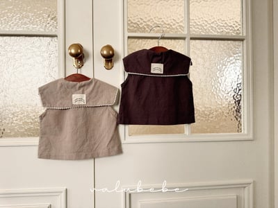 Valubebe 10｜(65-90cm) 無袖大領襯衫3