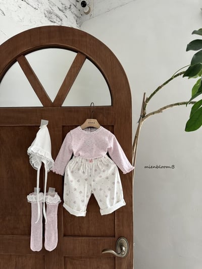 Bloom.b11｜(0m-7y) 愛心捲邊上衣6