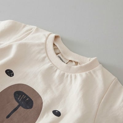 LEMONADE41｜(55cm-85cm) 2色小熊包屁衣含帽子12