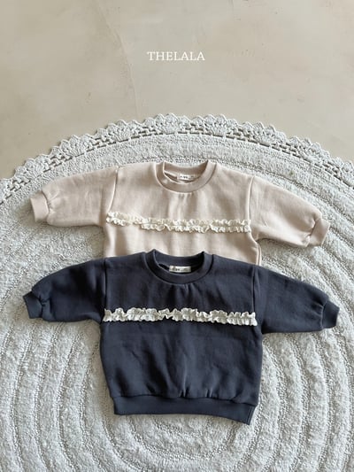 thelala39｜ (1y-6y) 蕾絲花邊休閒上衣10