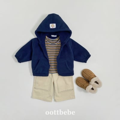 Oottbebe64｜(1y-7y)   暖棉棉素色外套5