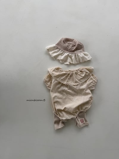 Bloom.b02｜(0m-18m) 蝴蝶結緞帶包屁衣9