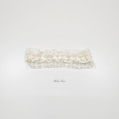 bebe nine49  (Free) 2色氣質蕾絲髮帶兩入組3