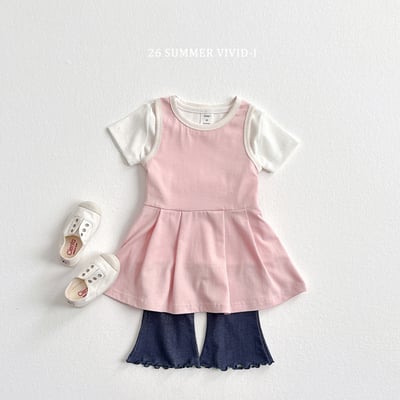 vivid33｜(78cm-125cm) 2款甜美網球無袖連身裙14