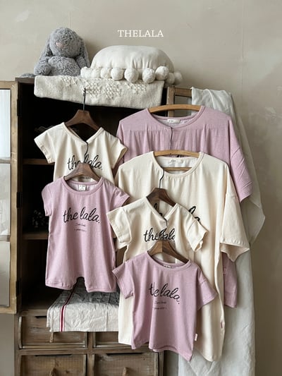 thelala41｜ (70-115-mom) logo印花上衣5