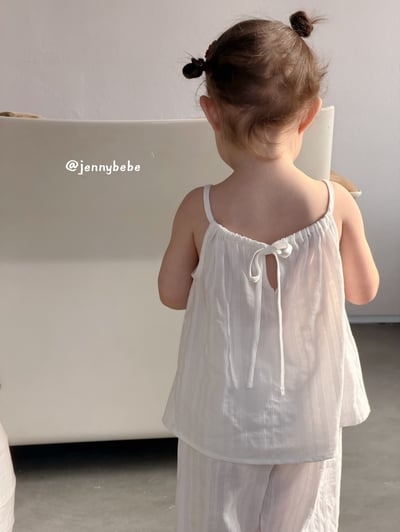 JE733｜(80-110cm) 細肩抽繩壓紋套裝9