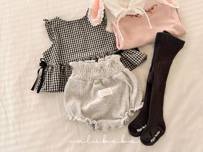 Valubebe57｜(65-80) 捲邊透氣燈籠褲3