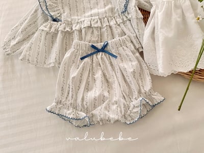 Valubebe47｜(65-80) 莓果摺邊燈籠褲10