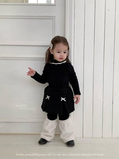 JE 639｜(80-110cm)  蝴蝶結百摺裙11